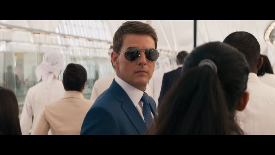 aviator sunglasses - Tom Cruise (Ethan Hunt) - Mission: Impossible - Dead Reckoning Part One (2023) Movie