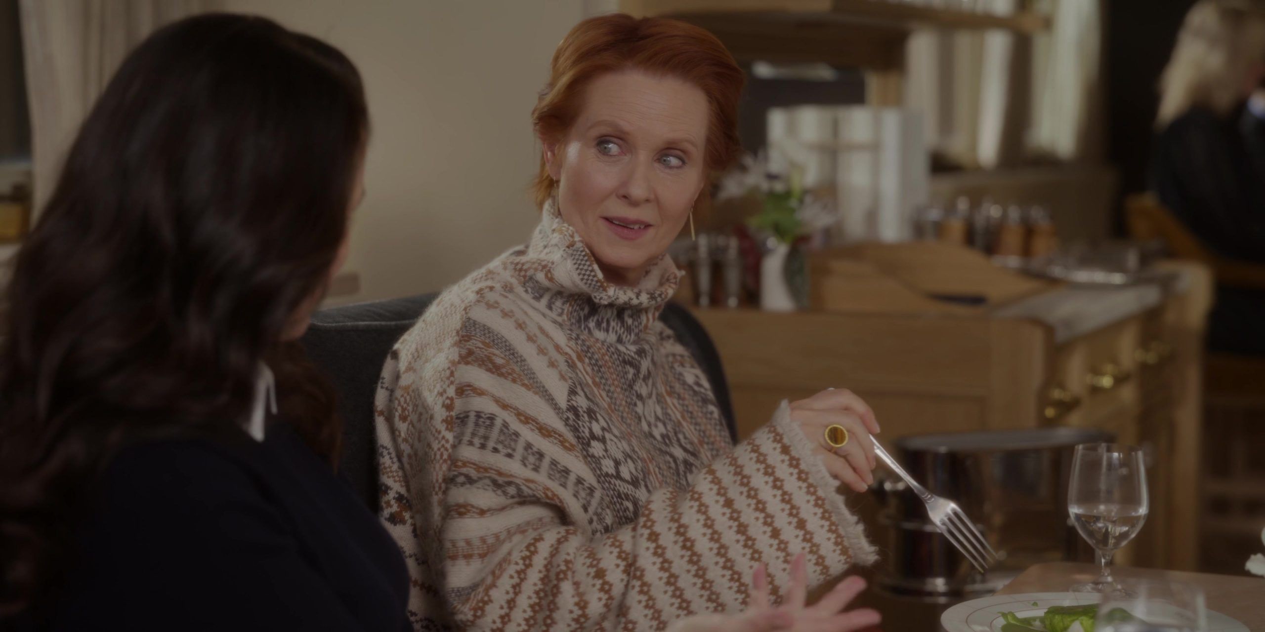 Circle Ring of Cynthia Nixon as Miranda Hobbes