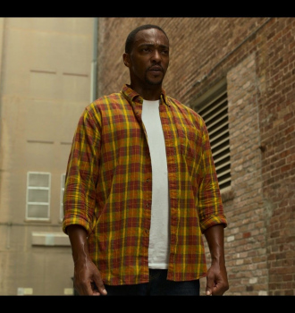 Plaid Shirt Worn by Anthony Mackie as John Doe Outfit Twisted Metal TV Show