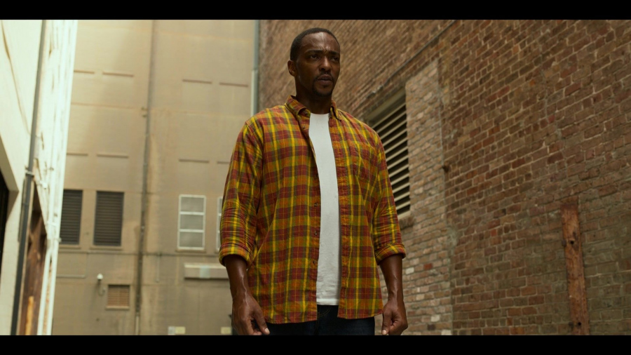 Plaid Shirt Worn by Anthony Mackie as John Doe