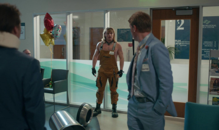 Bib Overalls Worn by Tony Cavalero as Keefe Chambers Outfit The Righteous Gemstones TV Show