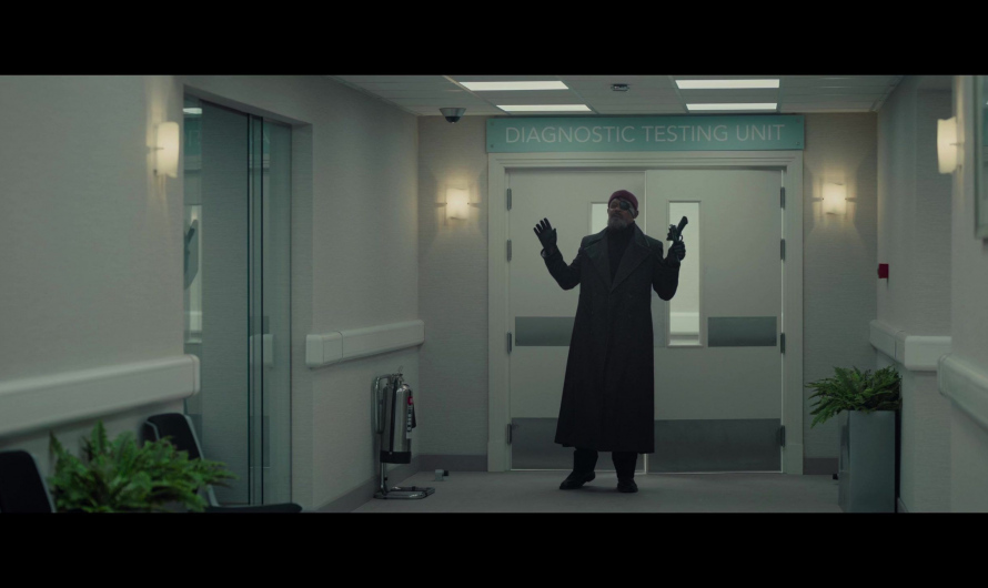 Long Black Coat Worn by Samuel L. Jackson as Nick Fury