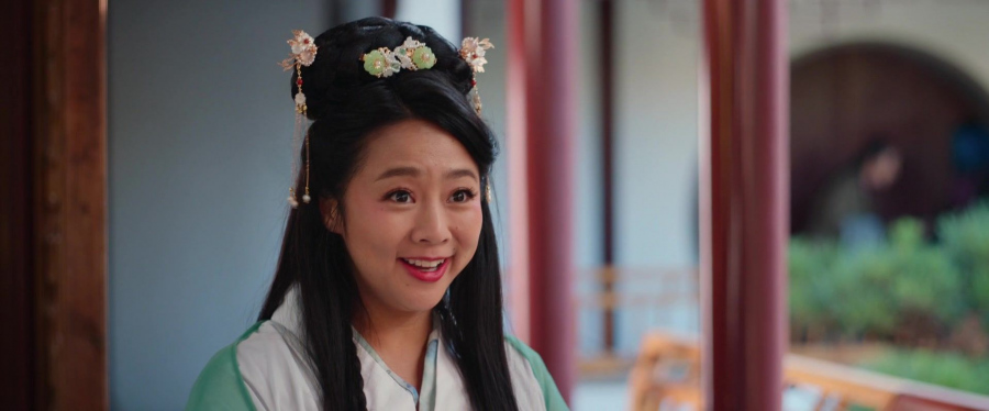 hair jewelry accessories - Stephanie Hsu (Kat Huang) - Joy Ride (2023) Movie