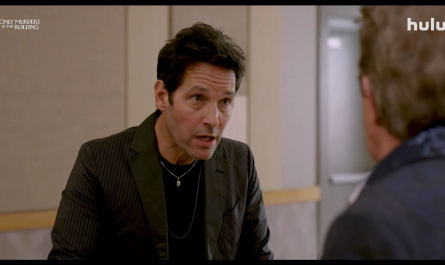 Pendant Chain Necklaces of Paul Rudd as Ben Gilroy Outfit Only Murders in the Building TV Show