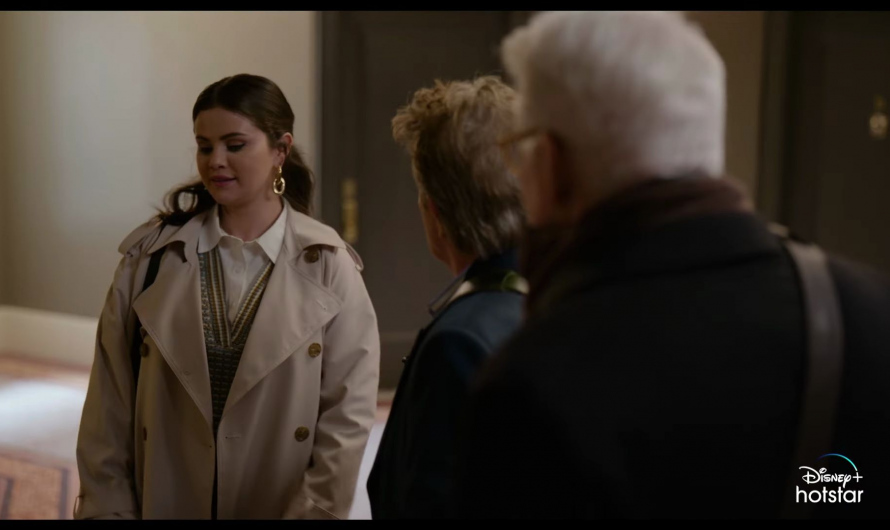 Double Breasted Trench Coat Worn by Selena Gomez as Mabel Mora