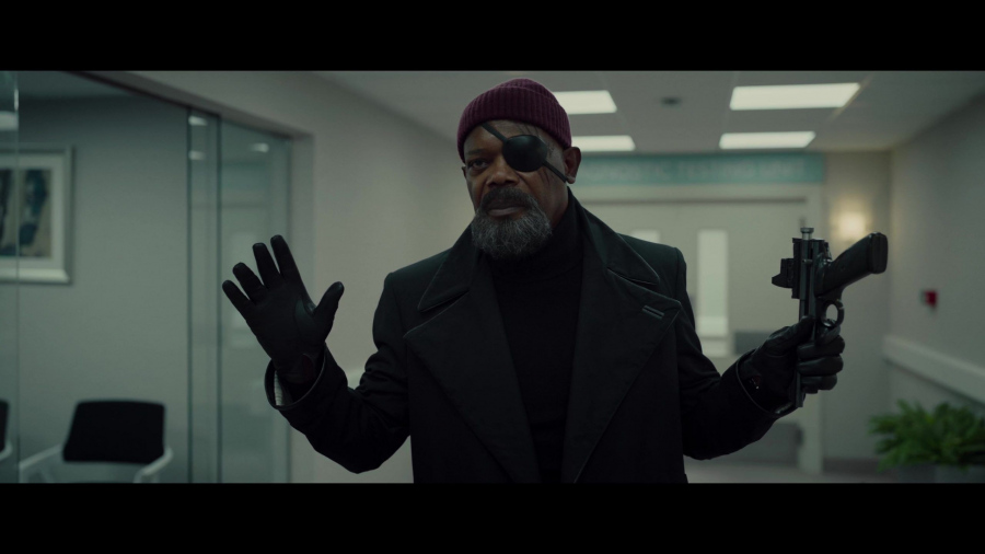 Black Leather Gloves Worn by Samuel L. Jackson as Nick Fury
