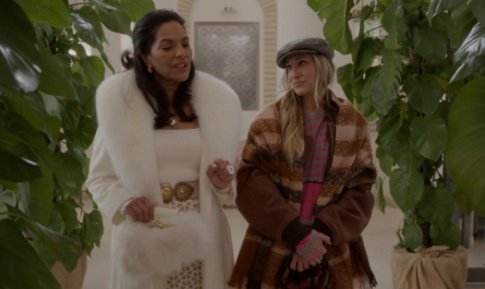 Plaid Scarf Worn by Sarah Jessica Parker as Carrie Bradshaw Outfit And Just Like That... TV Show