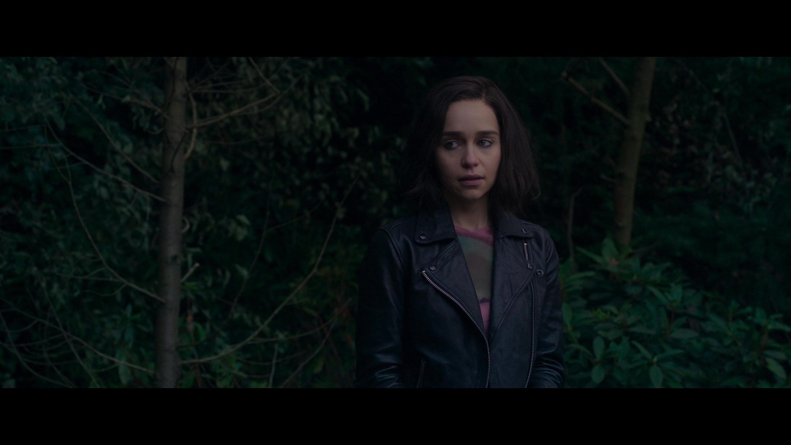 Worn on Secret Invasion TV Show - Motorcycle Leather Jacket Worn by Emilia Clarke as G'iah