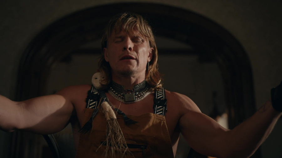 Necklace with Lock Worn by Tony Cavalero as Keefe Chambers