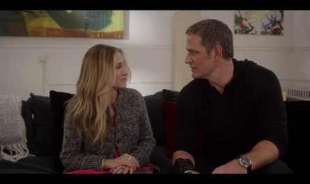 Knit Cardigan Sweater of Actress Sarah Jessica Parker as Carrie Bradshaw Outfit And Just Like That... TV Show