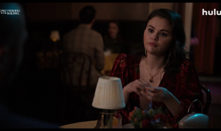 Necklace with Chain Pendant of Selena Gomez as Mabel Outfit Only Murders in the Building TV Show