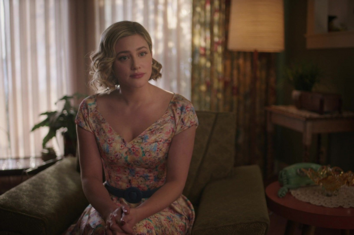 Floral Dress Worn by Lili Reinhart as Betty Cooper Outfit Riverdale TV Show