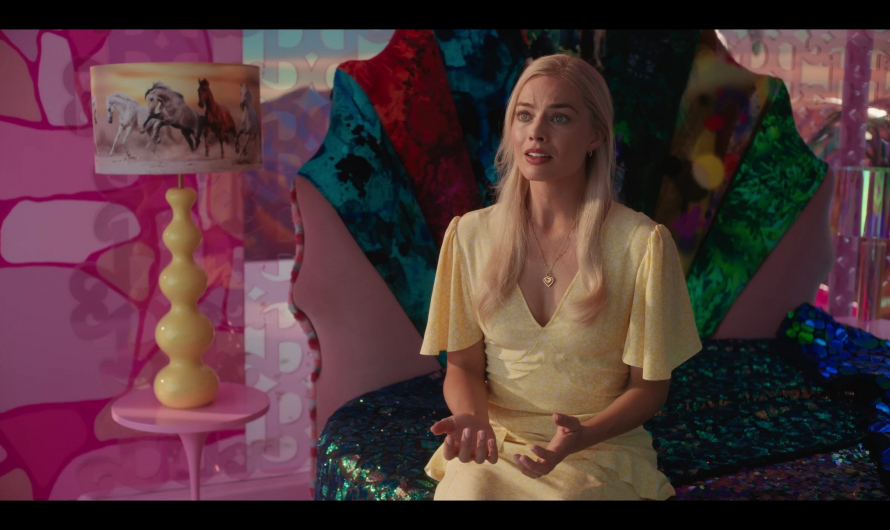 Yellow Dress of Margot Robbie