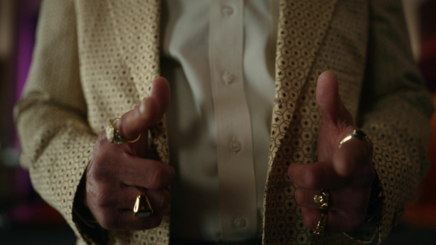 Gold Rings Worn by Walton Goggins as Baby Billy Freeman