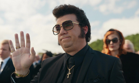 Square Frame Sunglasses Worn by Danny McBride as Jesse Gemstone Outfit The Righteous Gemstones TV Show