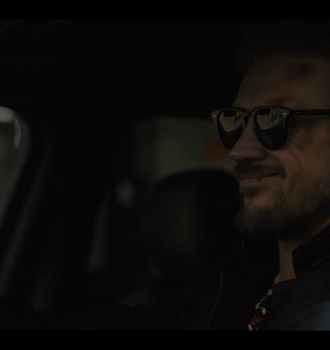Black Sunglasses of Boyd Holbrook as Clement Mansel Outfit Justified: City Primeval TV Show