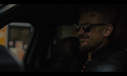 Black Sunglasses of Boyd Holbrook as Clement Mansel Outfit Justified: City Primeval TV Show