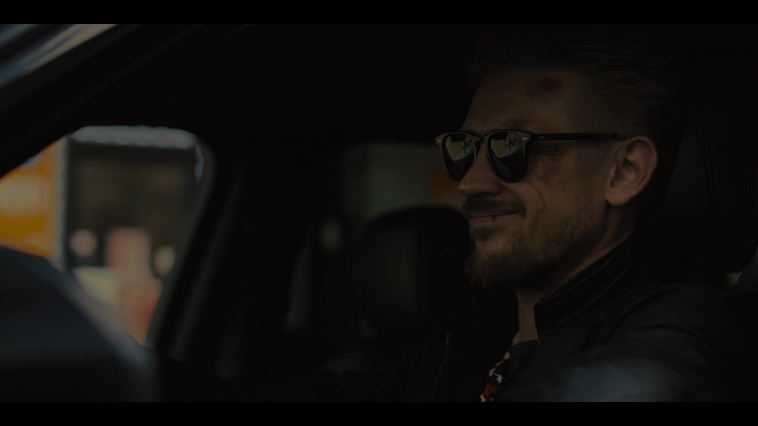 Worn on Justified: City Primeval TV Show - Black Sunglasses of Boyd Holbrook as Clement Mansel