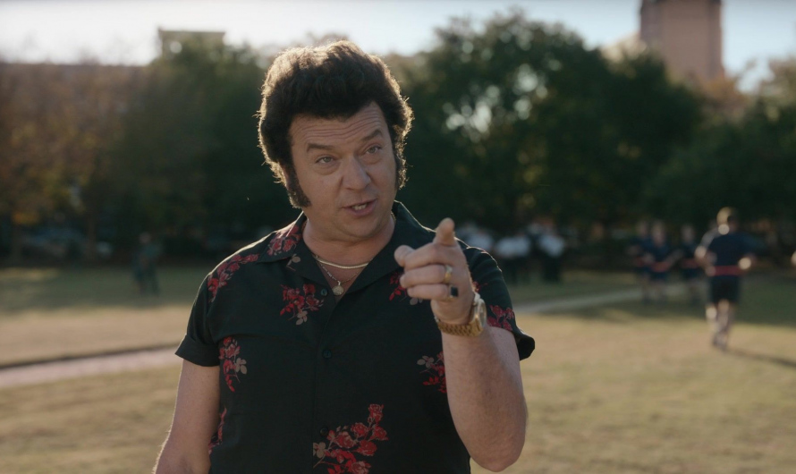 Black Shirt with Floral Print Worn by Danny McBride as Jesse Gemstone