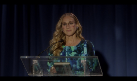 Thin Frame Oversized Glasses of Sarah Jessica Parker as Carrie Bradshaw Outfit And Just Like That... TV Show