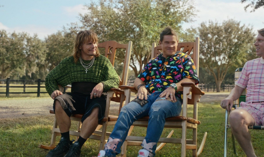 Green Rib knit Mercerised Cotton Sweater Worn by Tony Cavalero as Keefe Chambers