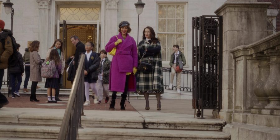 pink asymmetrical coat - Nicole Ari Parker (Lisa Todd Wexley) - And Just Like That... TV Show