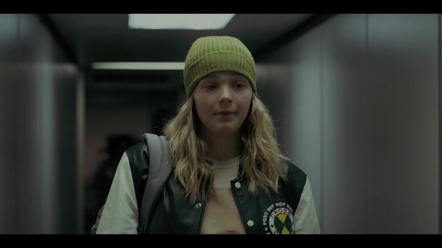 green beanie hat - Vivian Olyphant (Willa Givens) - Justified: City Primeval TV Show