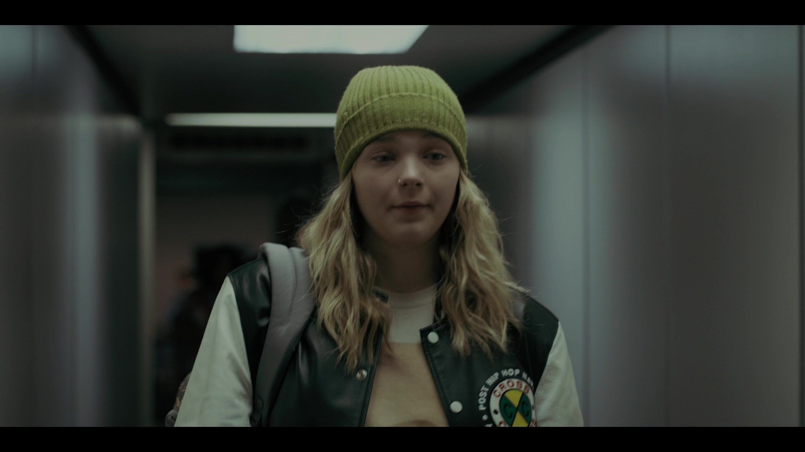 Worn on Justified: City Primeval TV Show - Green Beanie Hat of Vivian Olyphant as Willa Givens