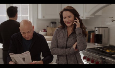 Sports Track Jacket Worn by Kristin Davis as Charlotte York Goldenblatt Outfit And Just Like That... TV Show