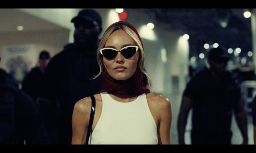 Retro Vintage Sunglasses Worn by Lily-Rose Depp as Jocelyn