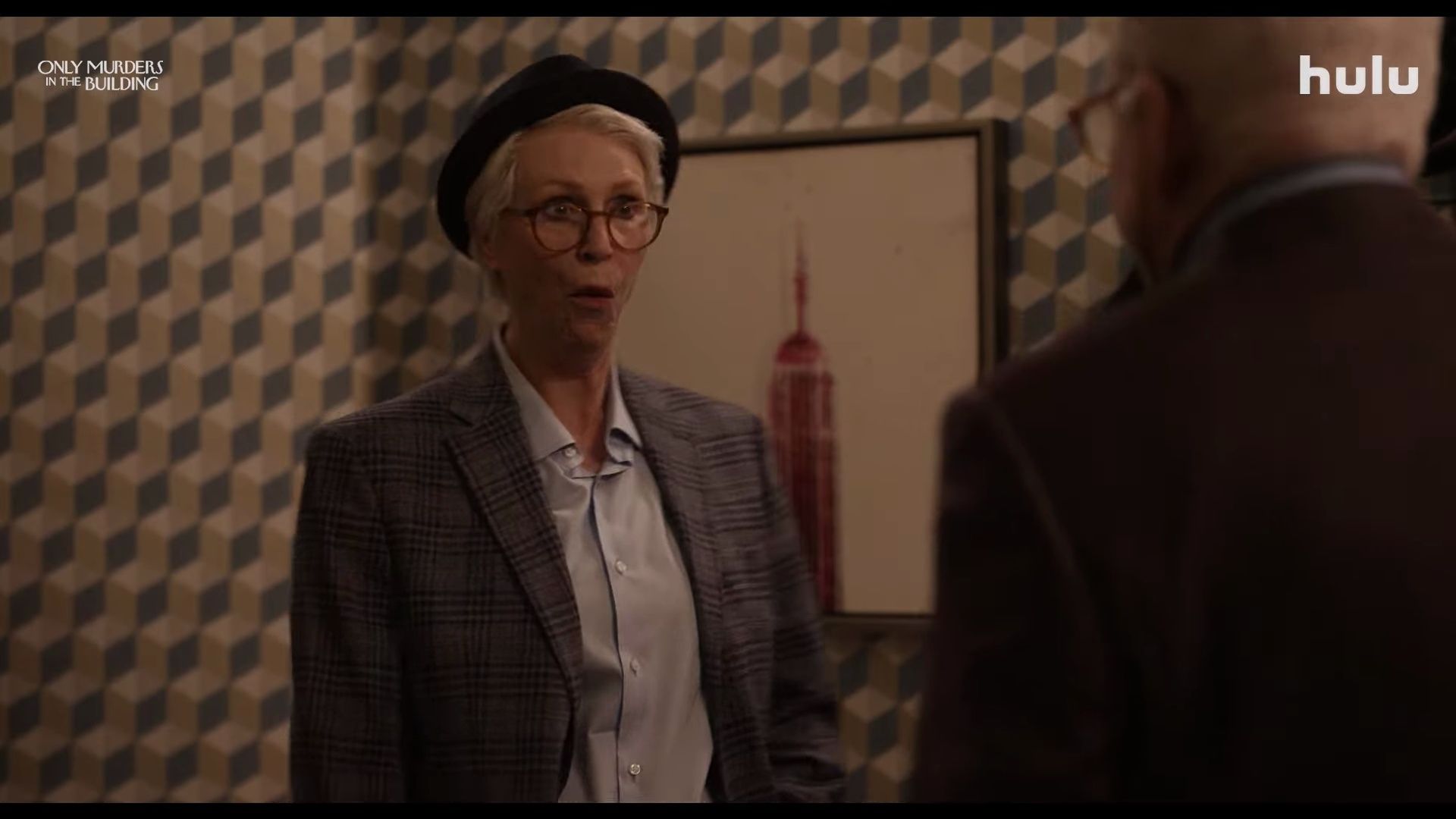 Plaid Blazer Worn by Jane Lynch as Sazz Pataki