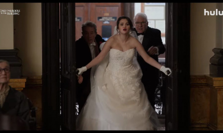 Bridal Dress of Selena Gomez as Mabel Mora Outfit Only Murders in the Building TV Show