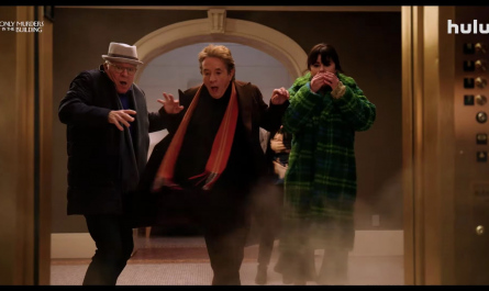 Faux Shearling Plaid Pattern Coat of Selena Gomez as Mabel Outfit Only Murders in the Building TV Show
