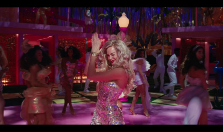 Sequin Gold Bracelets of Margot Robbie Outfit Barbie (2023) Movie