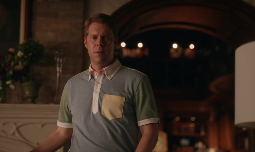 Multicolor Short Sleeve Shirt Worn by Tim Baltz as Benjamin Jason “BJ” Barnes