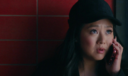 Corduroy Cap Worn by Stephanie Hsu as Kat Huang Outfit Joy Ride (2023) Movie