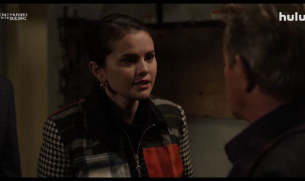 Tartan Pattern Jacket of Selena Gomez as Mabel Mora Outfit Only Murders in the Building TV Show
