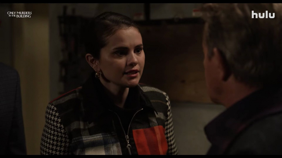 tartan pattern jacket - Selena Gomez (Mabel Mora) - Only Murders in the Building TV Show