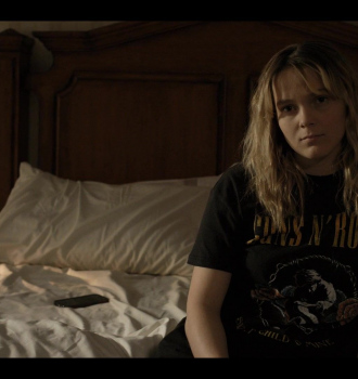 Guns N' Roses T-Shirt Worn by Vivian Olyphant as Willa Givens Outfit Justified: City Primeval TV Show