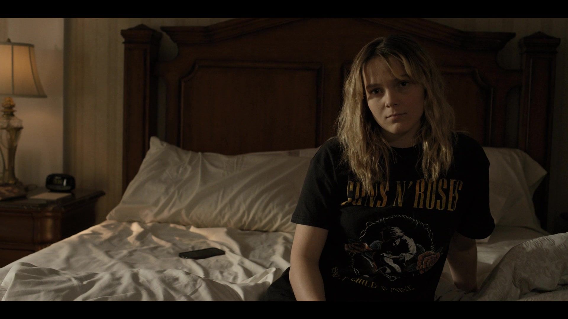 Worn on Justified: City Primeval TV Show - Guns N' Roses T-Shirt Worn by Vivian Olyphant as Willa Givens