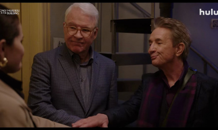 Tartan Scarf of Martin Short as Oliver Putnam Outfit Only Murders in the Building TV Show