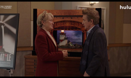 Red Blazer Worn by Meryl Streep as Loretta Durkin Outfit Only Murders in the Building TV Show