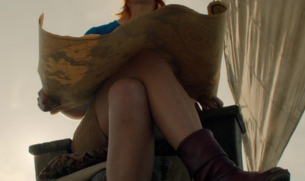 Brown Leather Boots Worn by Emily Rudd as Nami Outfit One Piece TV Show
