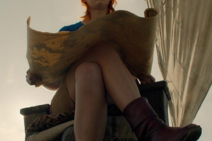 Brown Leather Boots Worn by Emily Rudd as Nami Outfit One Piece TV Show