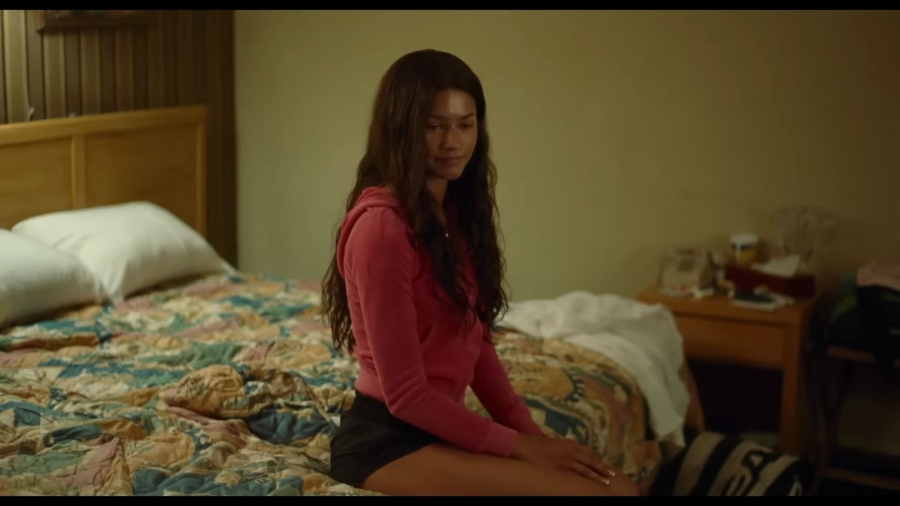 pink hoodie - Zendaya (Tashi Duncan) - Challengers (2024) Movie
