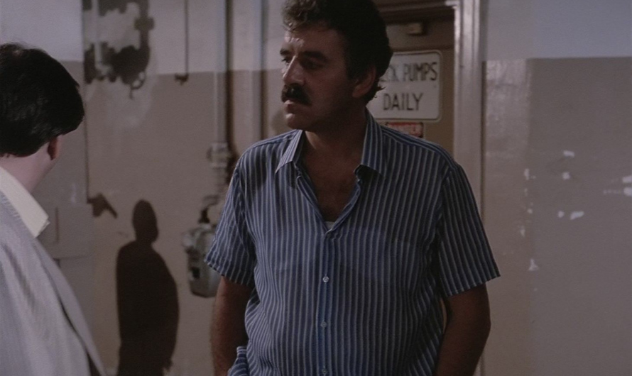 Blue Striped Shirt Worn by Dennis Farina as Albert Lombard