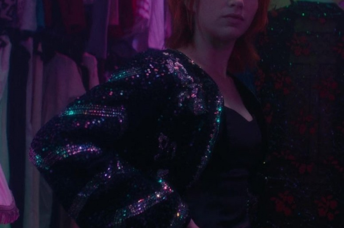 Sequin Jacket of Emily Rudd as Nami Outfit One Piece TV Show