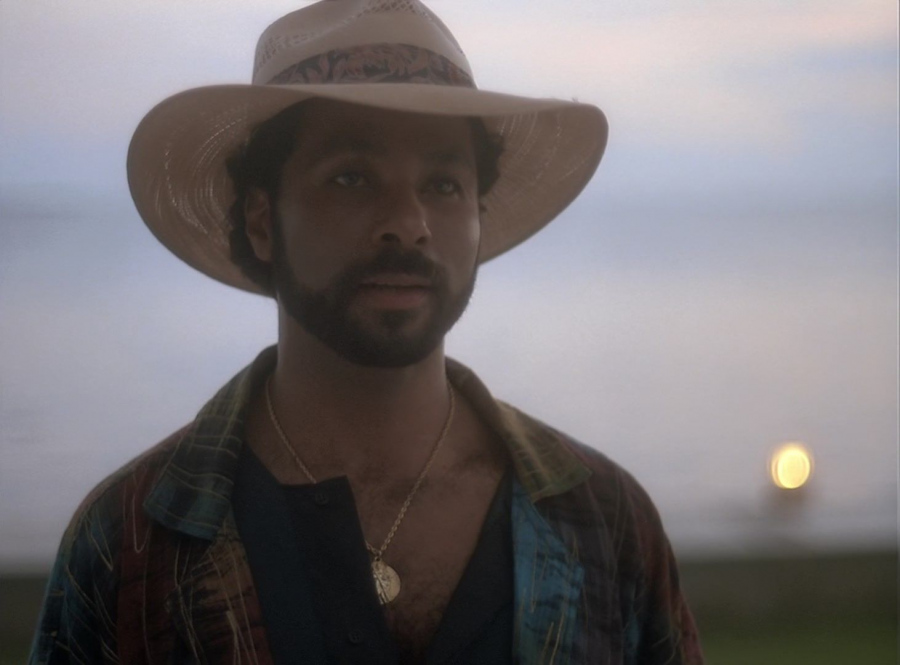 Aloha Straw Fedora Hat Worn by Philip Michael Thomas as Detective Ricardo "Rico" Tubbs