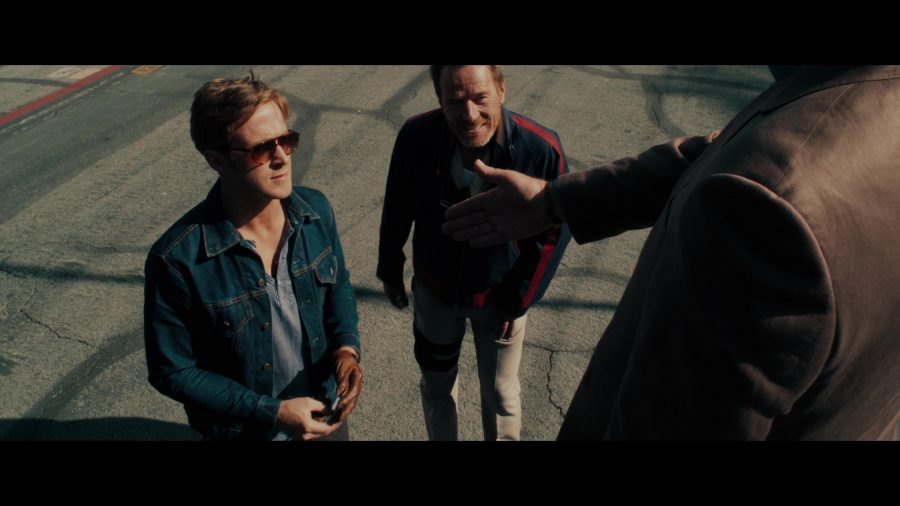 blue denim jacket - Ryan Gosling (The Driver) - Drive (2011) Movie