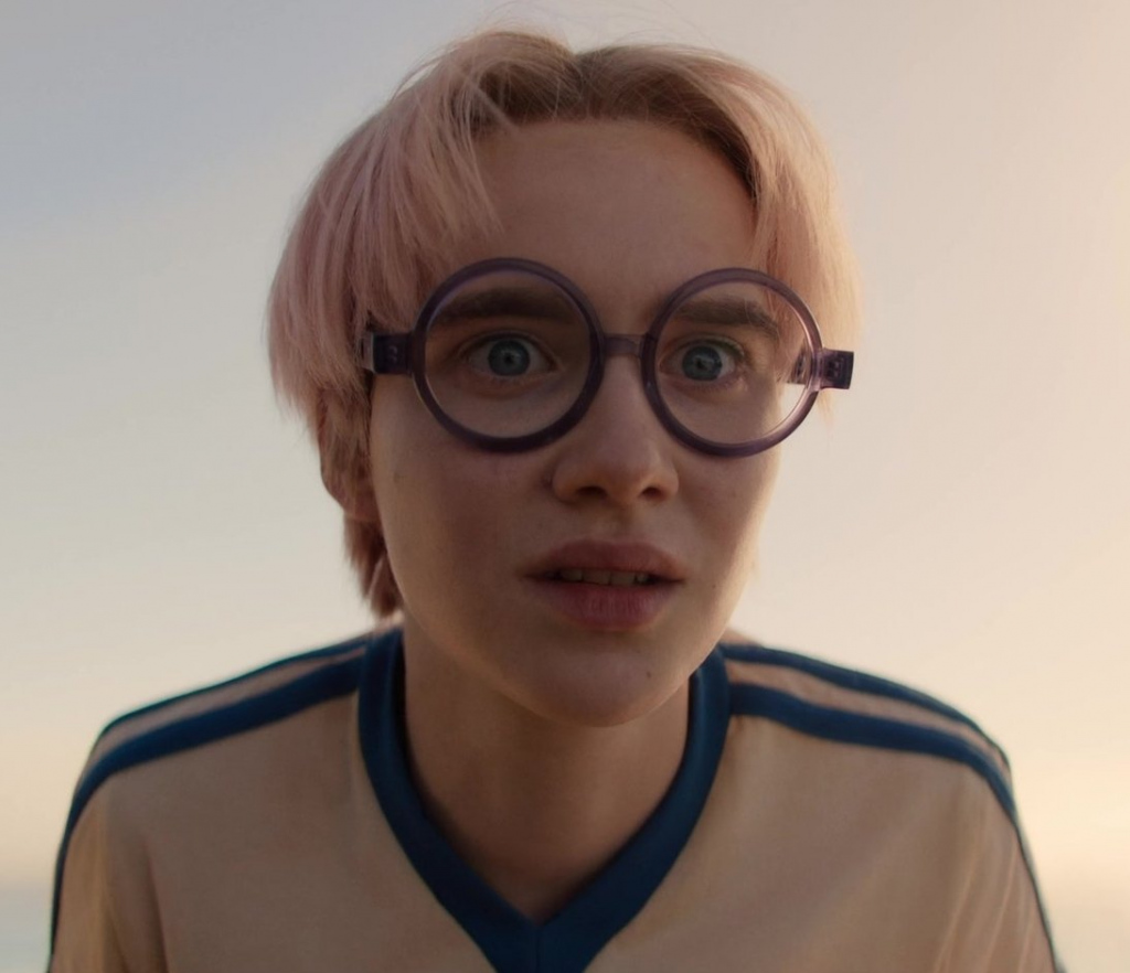 Oversized Round Glasses Worn by Morgan Davies as Koby in One Piece